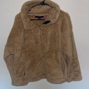 Fuzzy Quarter Zip Sweater